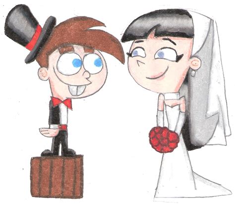 timmy and trixie get married.